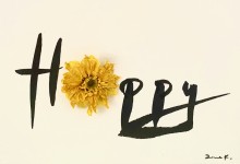 happy gelbe blume